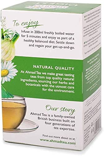 Ahmad Tea Herbal Tea, Sweet Mint, Fennel & Biotin 'Digest'