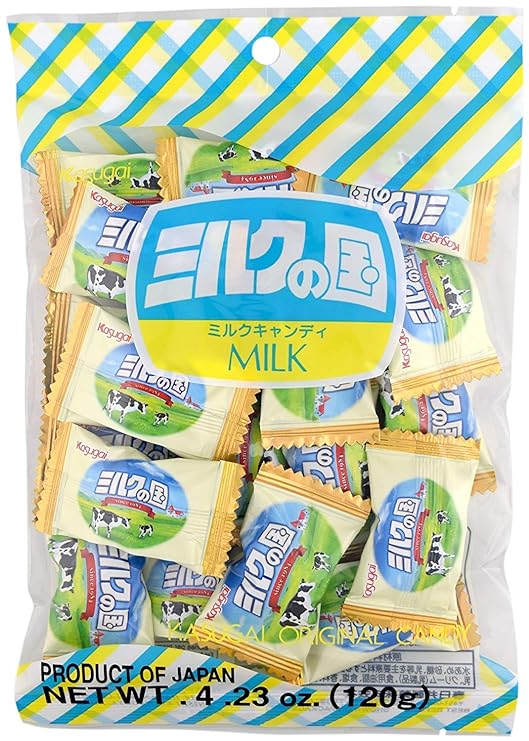Kasugai Milk no Kuni Candy 4.23oz (3 Pack)