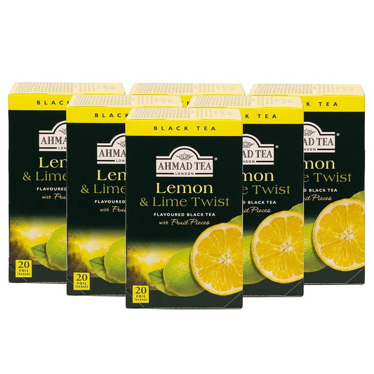 Ahmad Tea Lemon & Lime Twist Black